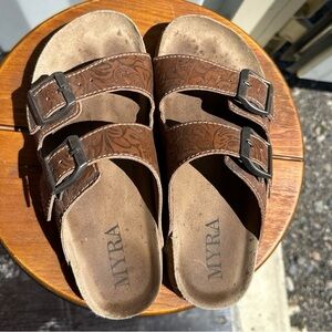 Tooled Birkenstocks